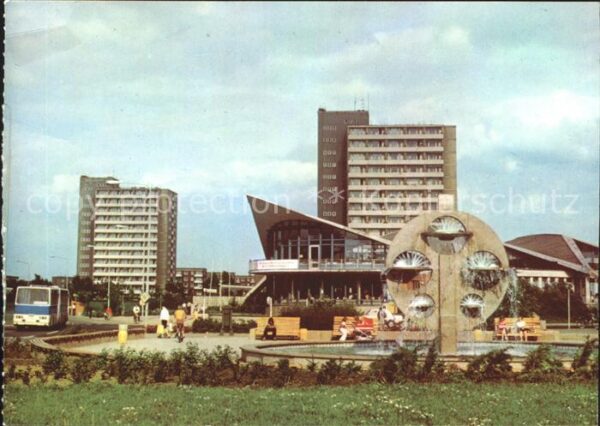 Rostock Südstadt Kosmos Gaststätte Hochhaus Bru