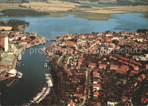 Neustadt Holstein Hafen Binnenwasser Fliegeraufnahme