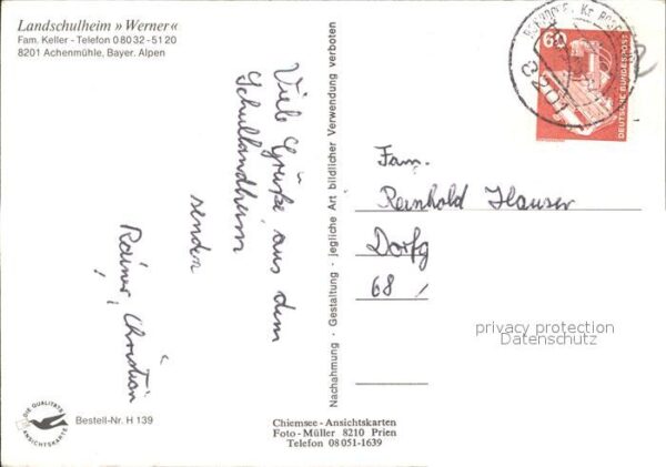 Achenmuehle Landschulheim Werner Panorama Hochries – Bild 2