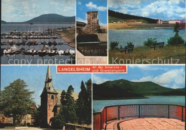 Langelsheim an der Innerse Granetalsperre Hafen Aus