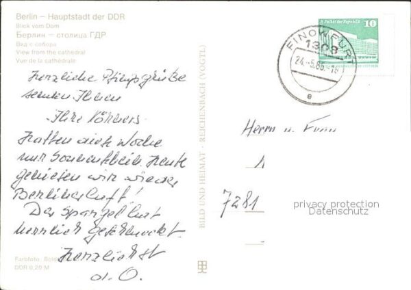 Berlin Blick vom Dom auf Alexanderplatz – Bild 2