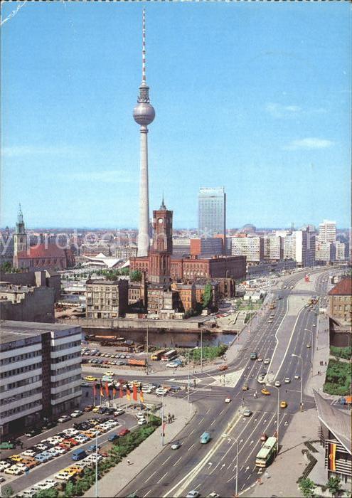 Berlin Alexanderplatz Rotes Rathaus