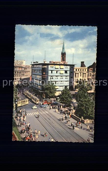 Duesseldorf Corneliusplatz und Königsallee