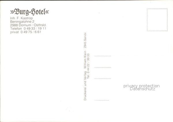 Dornum Ostfriesland Burghotel – Bild 2
