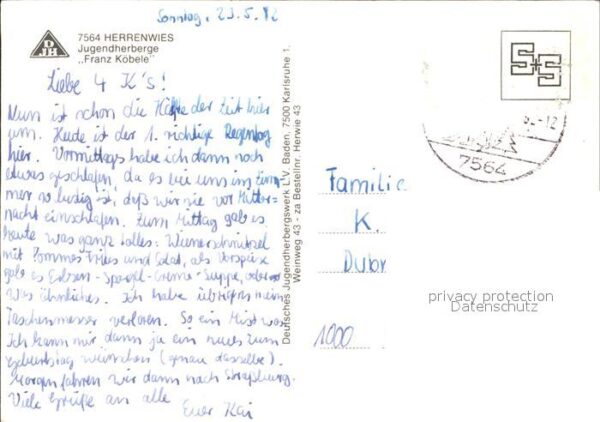 Herrenwies Jugendherberge Franz Köbele – Bild 2