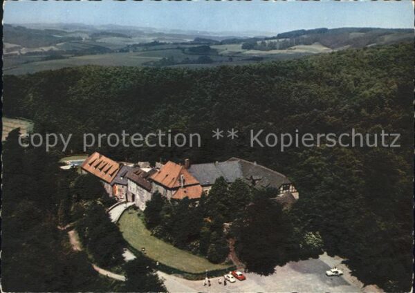 Boesingfeld Fliegeraufnahme Kreisjugendheim Burg St