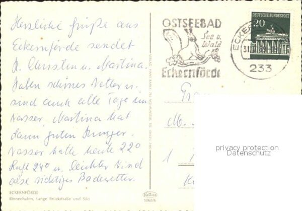 Eckernfoerde Binnenhafen – Bild 2