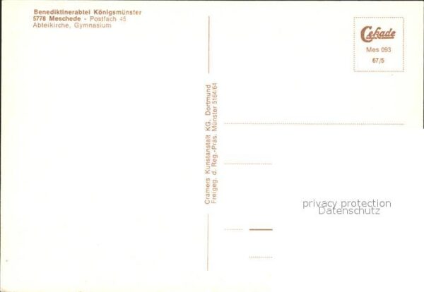 Meschede Benediktinerabtei Königsmünster – Bild 2