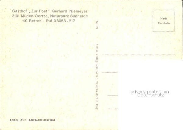 Mueden Oertze Gasthaus Zur Post – Bild 2