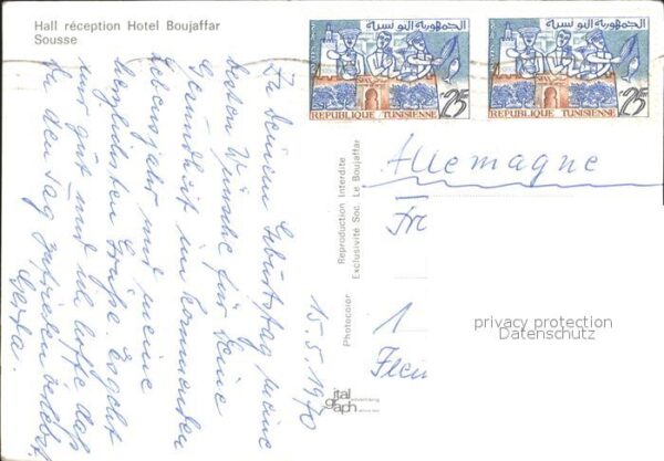 SOUSSE  Tunesie Hotel Boujaffar Halle – Bild 2