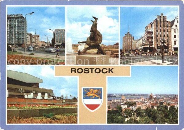 Rostock Lange-Strasse Cafe Rostock Kongresshall