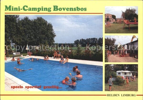 Helden Netherlands Camping Schwimmbad Bovensbos