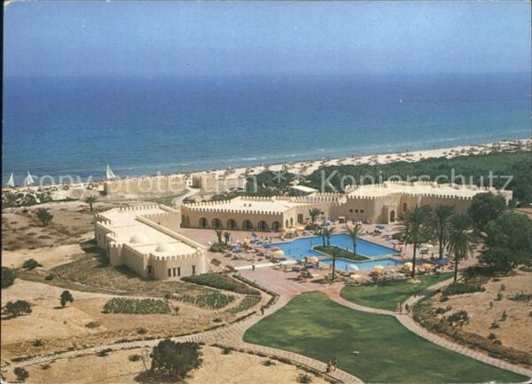 SOUSSE  Tunesie Hotel Tour Khalef Fliegeraufnahme