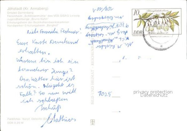 Joehstadt Dürrenberg Ferienheim Schlösselmühle – Bild 2
