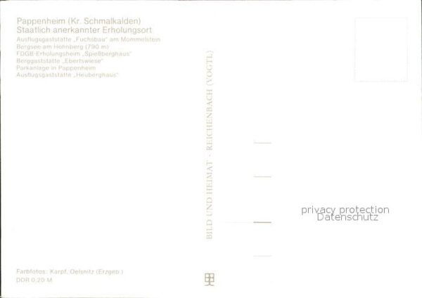 Pappenheim Thueringen Restaurant Fuchsbau am Mommelstein – Bild 2