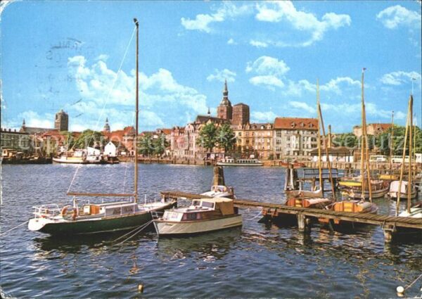 Stralsund Mecklenburg Vorpommern Hafen