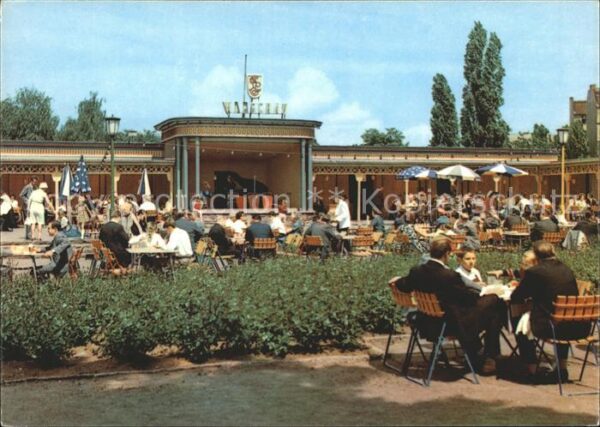 Berlin Cafe Warschau Terrasse