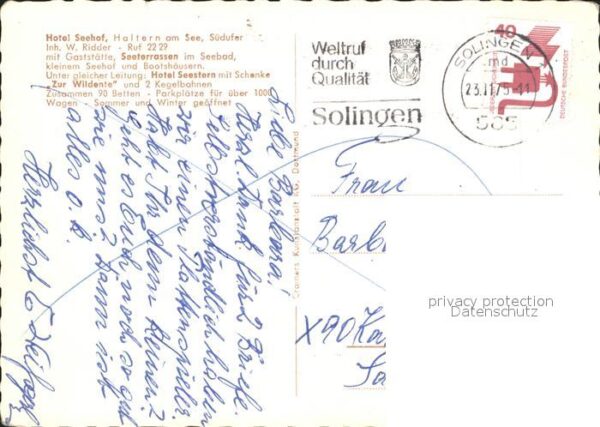 Haltern See Hotel Seehof Hotel Seestern – Bild 2