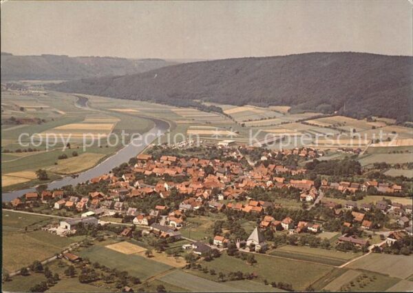 Oberweser Hessen Fliegeraufnahme Ödelsheim