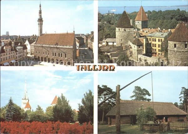 Tallinn Rathaus Stadtmauer