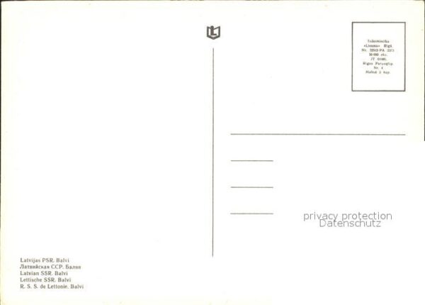 Lettland Latvia Balvi – Bild 2