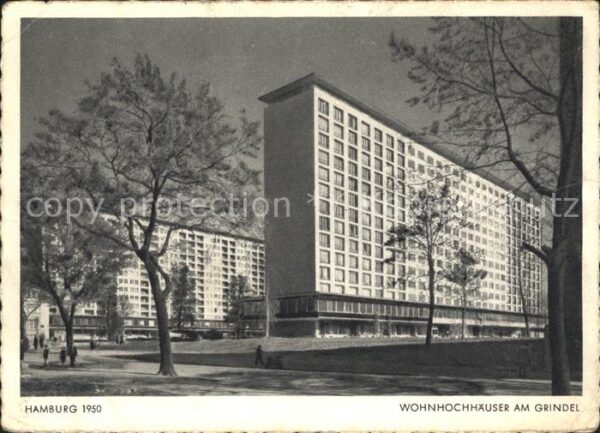Hamburg Wohnhochhäuser am Grindel