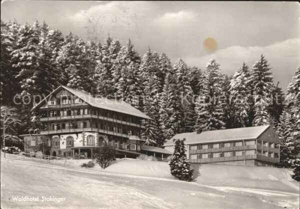 Freudenstadt Waldhotel Cafe Stokinger