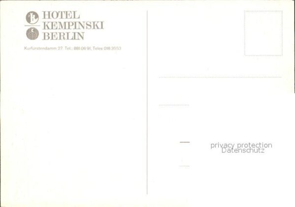 Berlin Hotel Kempinski – Bild 2