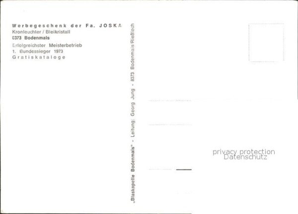 Bodenmais Joska Kronleuchter Bleikristall – Bild 2