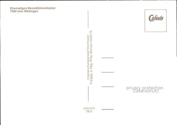 Wiblingen Ehemaliges Benediktinerkloster Fliegera – Bild 2