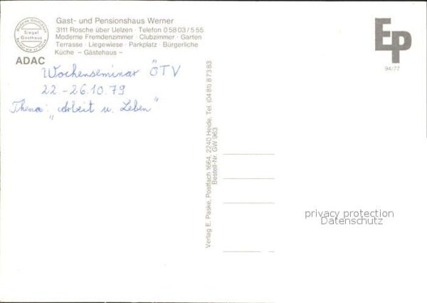 Rosche Pension Werner – Bild 2