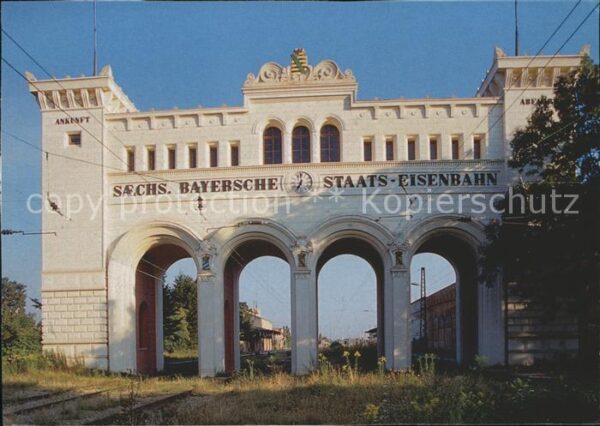 Leipzig Portikus des Bayerischen Bahnhofes