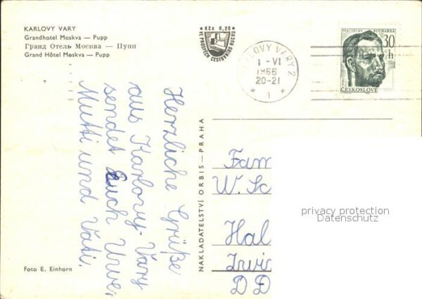 Karlovy Vary Grandhotel Moskva – Bild 2
