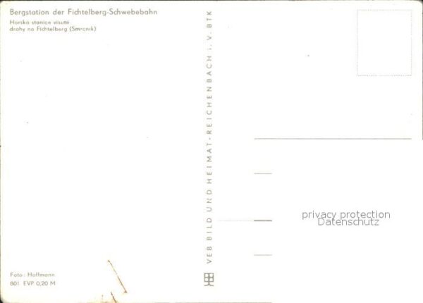 Oberwiesenthal Erzgebirge Fichtelberg Schwebebahn Skigebiet – Bild 2