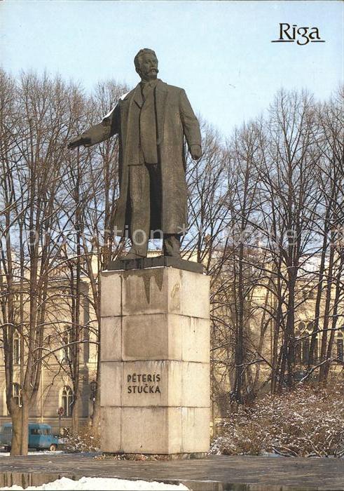 Riga Lettland Peteris Stucka