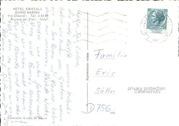 Diano Marina Hotel Kristall – Bild 2