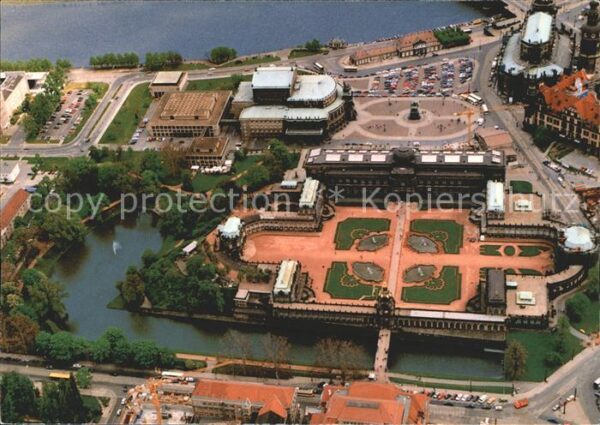 Dresden ZwingerLuftbild