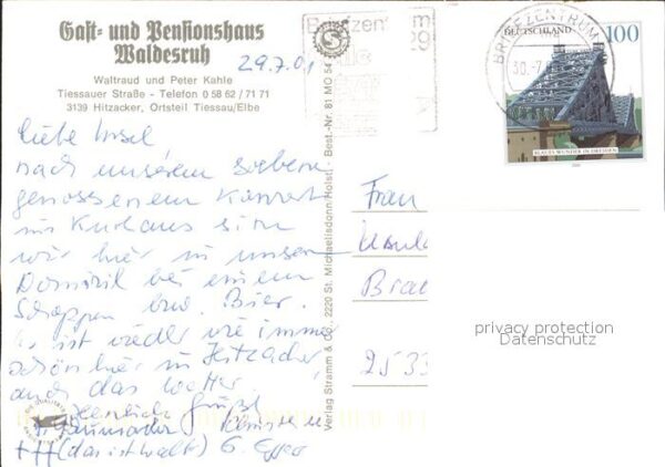 Tiessau Gasthaus Waldesruh – Bild 2