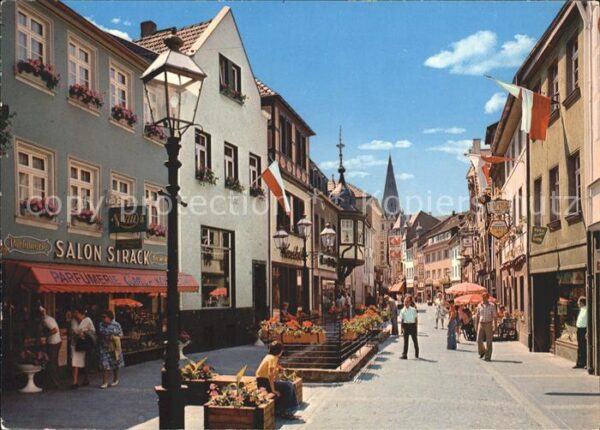 Ahrweiler Ahr Fussgängerzone NiederhutstrassePfarrkir