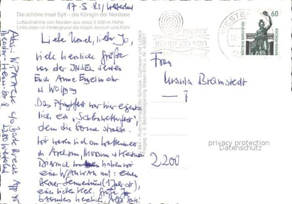 Sylt Luftaufnahme von NordenLinks oben im Hi – Bild 2
