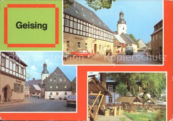 Geising Erzgebirge GeisingerhofHauptstrasse