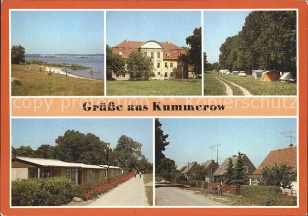 Kummerow Malchin Kummerower SeeSchloss,Campingplatz
