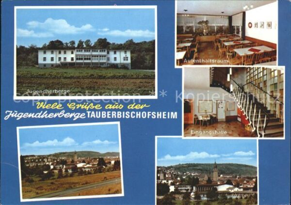Tauberbischofsheim JugendherbergeAufenthaltsraum,Eingangsh