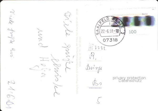 Saalfeld Saale RathausGeschichte – Bild 2