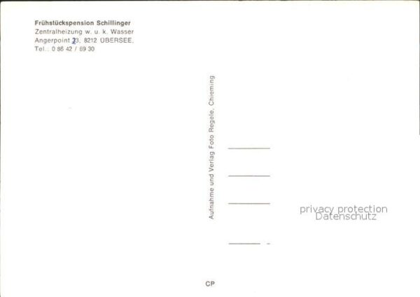 Uebersee Frühstückspension Schillinger – Bild 2