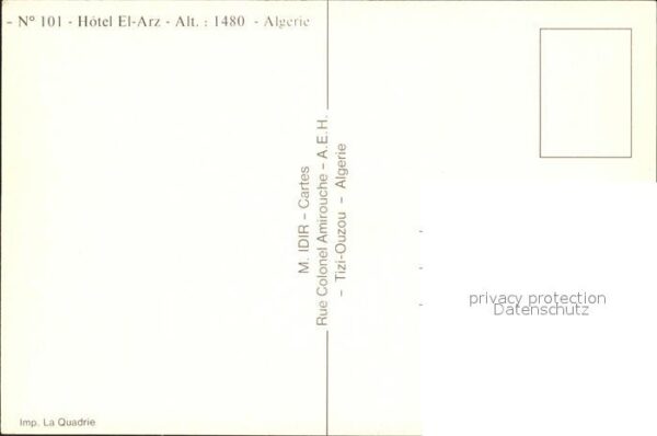 Algerien Hotel El Arz – Bild 2