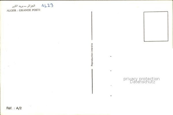 Algerien Grande Poste – Bild 2