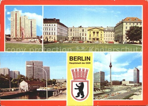 Berlin Hauptstrasse der DDR