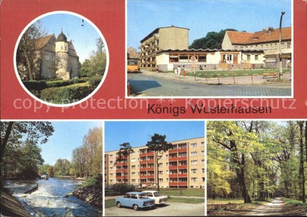 Koenigs-Wusterhausen JagdschloßKaufhalle,Potsdamerstrasse,Ne
