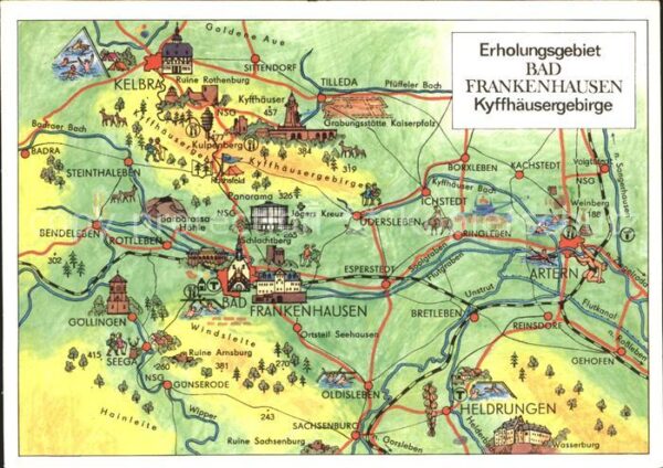Bad Frankenhausen Kyffhäusergebirge
